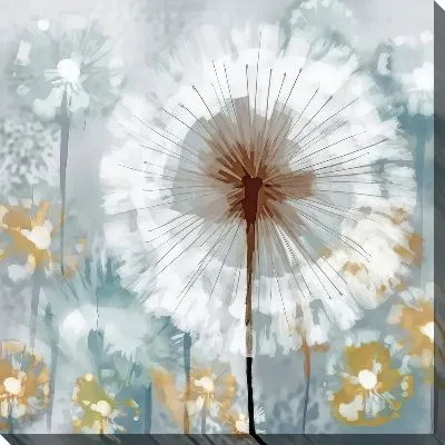 Картина маслом Стильные одуванчики №2
