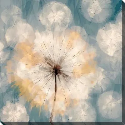 Картина маслом Стильные одуванчики №5