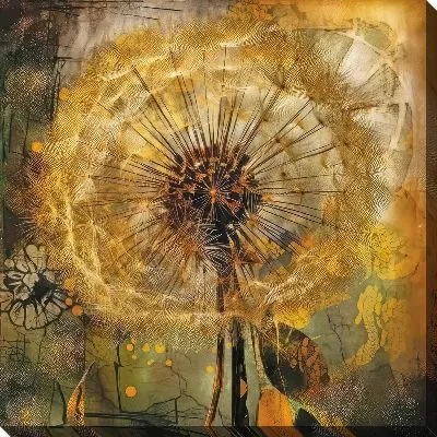 Одуванчик в стиле винтаж