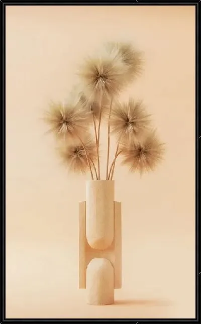 Картина Одуванчики в вазе