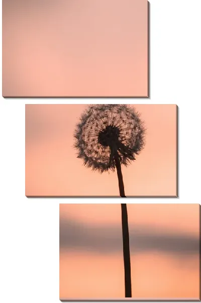 Модульная картина Одуванчик №122