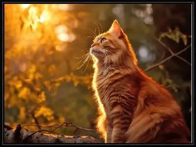 Картина Рыжий кот