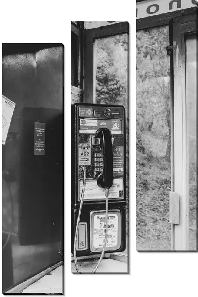 Модульная картина Телефонный аппарат