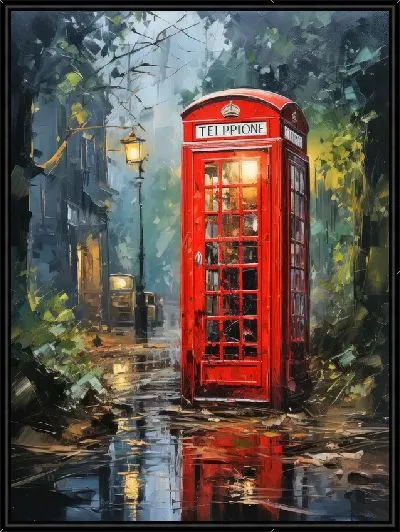 Картина Телефонная будка №37
