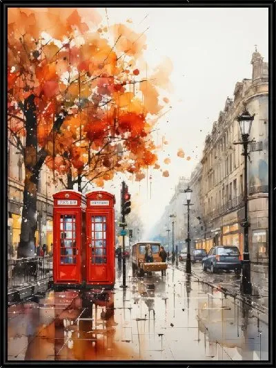 Картина Телефонные будки №53
