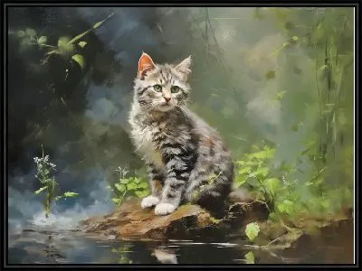 Картина Кошка №140