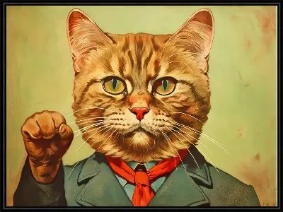 Мотивационный кот