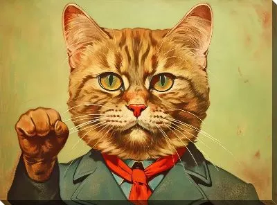 Мотивационный кот