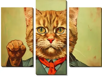 Мотивационный кот