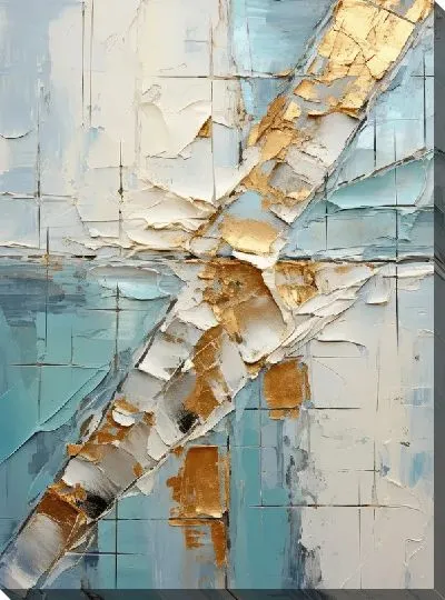 Картина маслом Фактура мазков №7