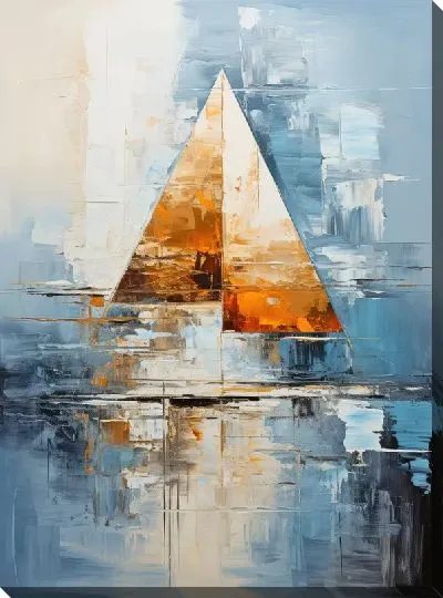 Постер Треугольник абстракции