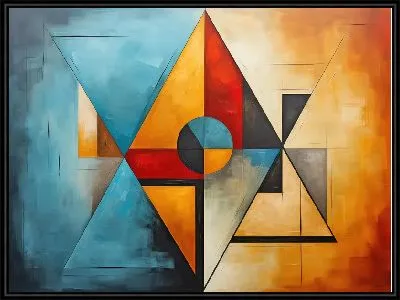 Треугольники и ромбы №34