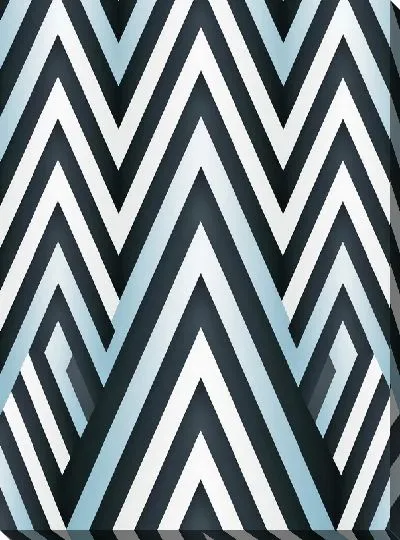 Картина маслом Треугольники №124