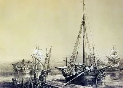 Плакат Средневековый корабль (Medieval ship)