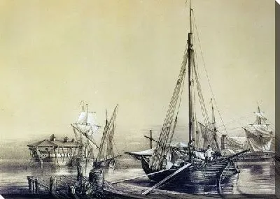 Постер Средневековый корабль (Medieval ship)
