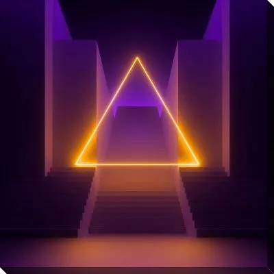 Неоновый треугольник