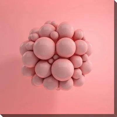 Постер 3D круги