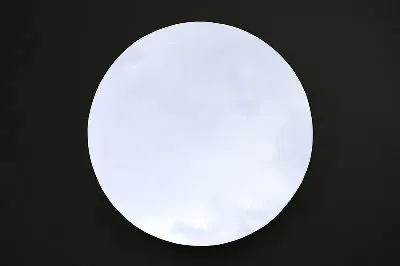 Плакат Круг на темном фоне
