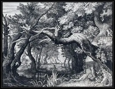 Картина Лес (Forest) №11