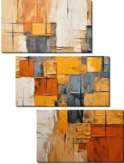 Модульная картина Квадраты №31