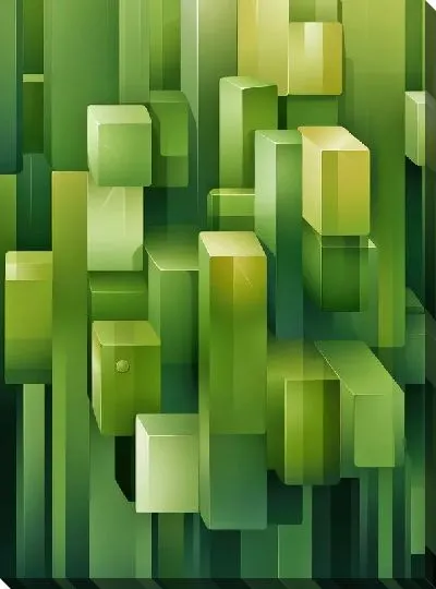 Картина маслом Квадраты №48