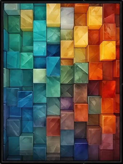 Картина Квадраты №51