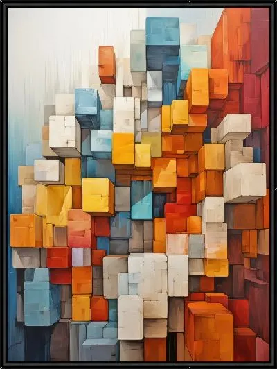 Картина Квадраты №54