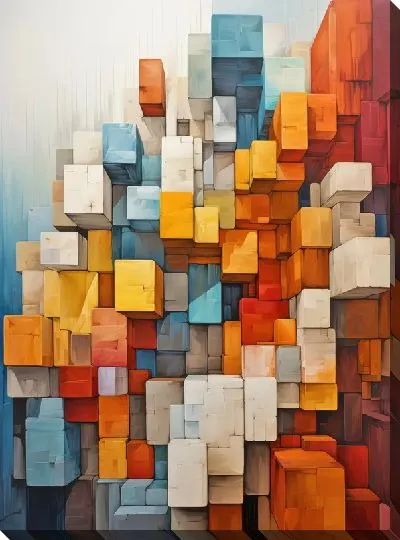 Постер Квадраты №54