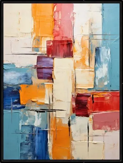Картина Квадраты №58