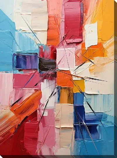 Постер Квадраты №64