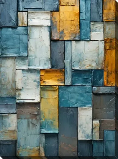 Постер Квадраты №75