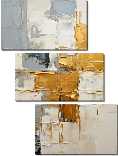 Модульная картина Квадраты №78