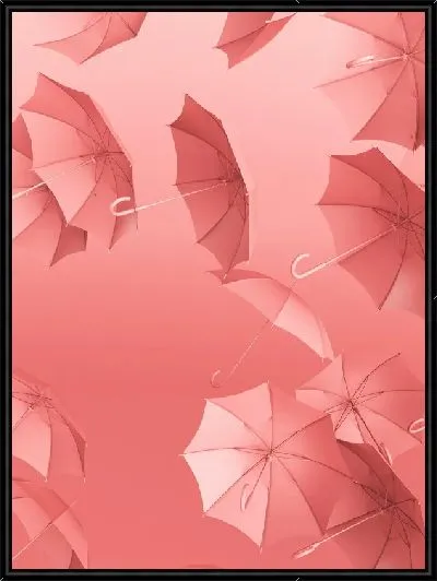 Картина Розовые зонты
