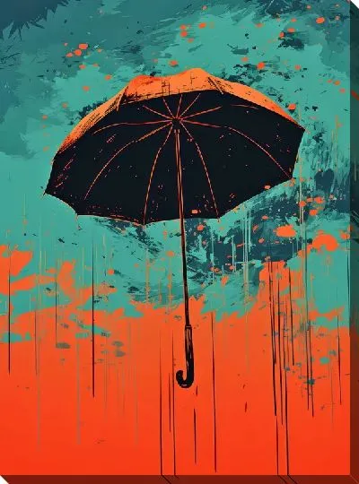 Картина маслом Арт зонт №7