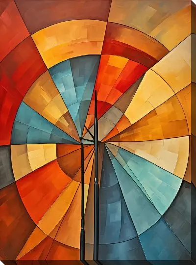 Картина маслом Арт зонт №13