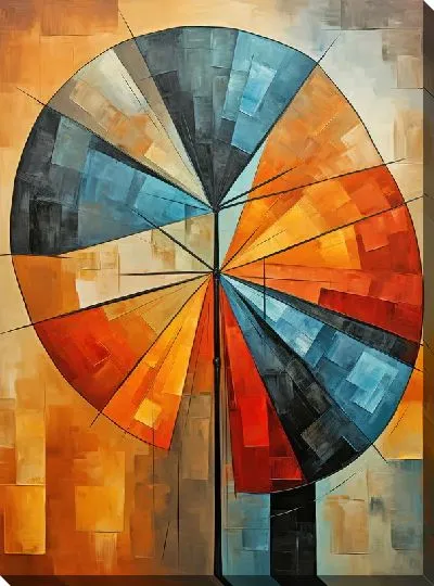Картина маслом Арт зонт №21