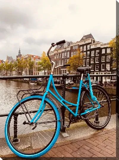 Постер Амстердамский велосипед