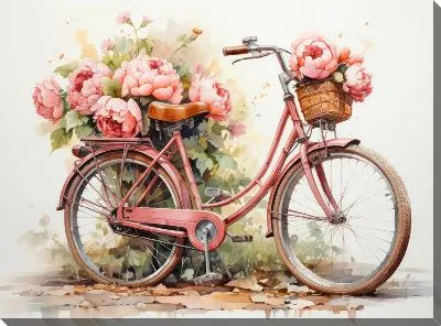 Картина маслом Арт-велосипед №5