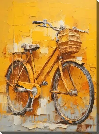 Картина маслом Арт-велосипед №8