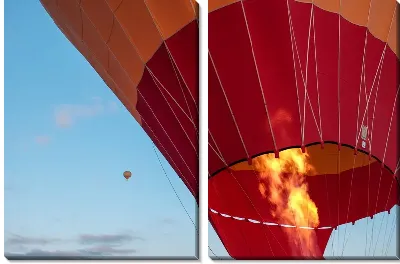 Модульная картина Воздушный шар №41