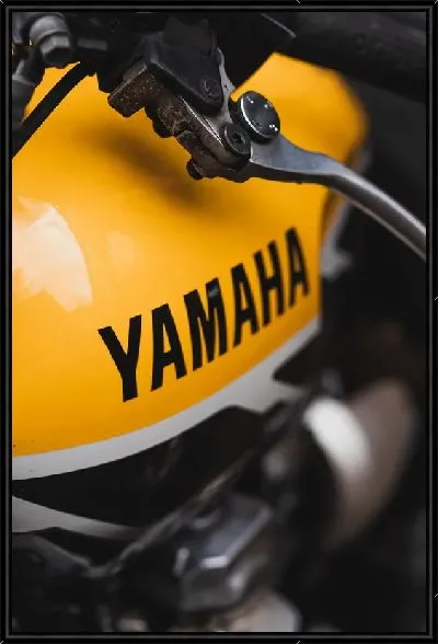 Картина Yamaha мотоцикл