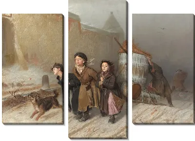 Тройка («Ученики мастеровые везут воду»)