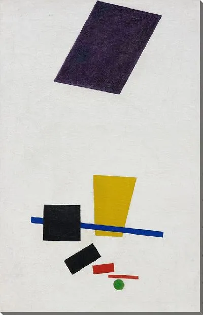 Картина Живописный реализм футболиста- Цветовые массы в 4-м измерении