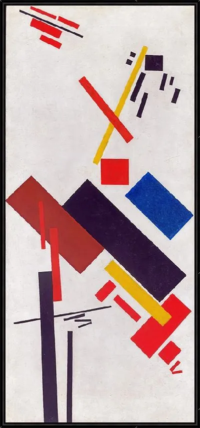 Картина Строящийся дом