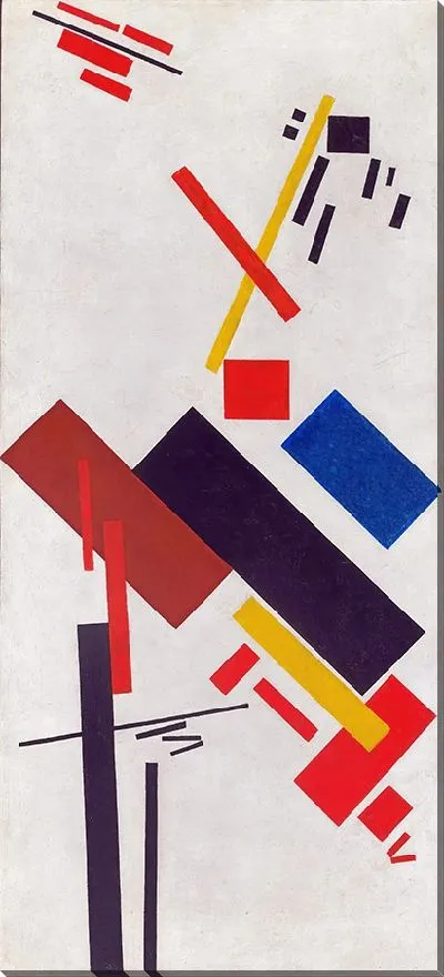 Картина Строящийся дом