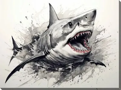 Арт акула №52