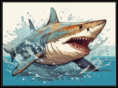 Арт акула №56