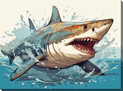 Арт акула №56