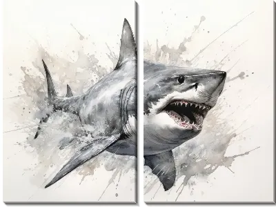 Арт акула №57