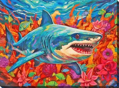 Арт акула №71